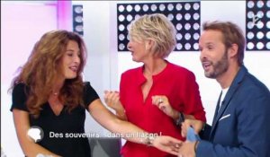 C'est au programme, France 2 : Sophie Davant sent l'odeur du tee-shirt du compagnon d'une de ses chroniqueuses