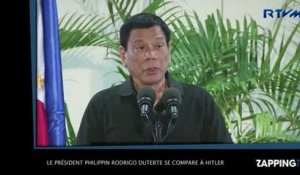 Le président philippin Rodrigo Duterte se compare à Hitler