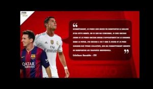 Cristiano Ronaldo : "Messi va remporter le Ballon d'Or"