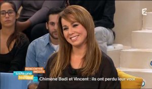 Chimène Badi revient enfin sur son extinction de voix dans Toute une histoire