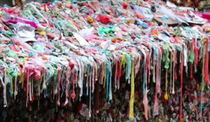 A Seattle, un mur entièrement recouvert de chewing-gums nettoyé pour la première fois