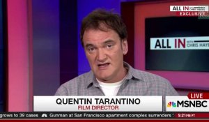 Quentin Tarantino s'explique sur la polémique qui l'oppose aux polices américaines
