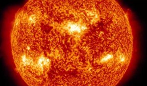 Cinq images du Soleil filmées par la Nasa
