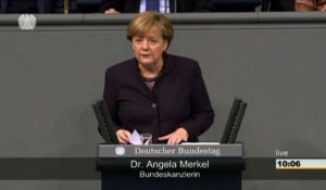 Merkel espère un accord "contraignant" sur le climat