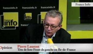 Régionales - Pierre Laurent : « Face à la logique de Daech, la pire des réponses c'est le bulletin FN »