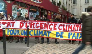 Une chaîne humaine pour dénoncer "l'état d'urgence climatique"