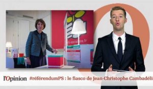 #tweetclash : #référendumPS : le fiasco de Jean-Christophe Cambadélis