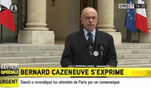 Attentats : Bernard Cazeneuve détaille le dispositif de sécurité