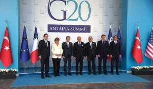 Au G20, minute de silence des dirigeants européens