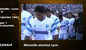 OM-OL (1991): Marseille pulvérise Lyon 7-0