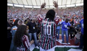 Ronaldinho présenté au Maracana