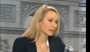 Marion Maréchal-Le Pen «choquée» des propos de Valls sur le front républicain