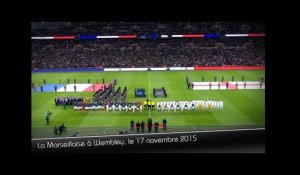 La Marseillaise à Wembley. 17 novembre 2015