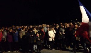 Rassemblement en hommage aux victimes des attentats de Paris