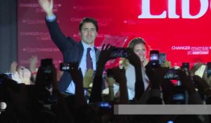 La victoire éclatante des libéraux de Justin Trudeau au Canada