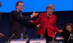Madrid: Merkel s'exprime sur les migrants au Congrès du PPE