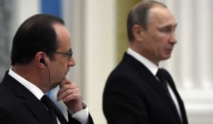 Poutine accepte de coopérer avec Hollande pour lutter contre l'EI