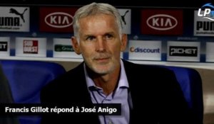 Francis Gillot répond à José Anigo