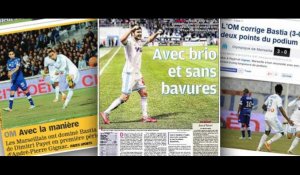 La presse encense l'OM après Bastia...