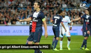 Le gri-gri Albert Emon contre le PSG