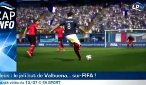 Zap : le joli but de Valbuena... sur Fifa !