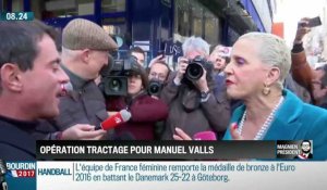 Manuel Valls se fait violemment clasher par une passante au sujet du 49.3 - ZAPPING ACTU DU 19/12/2016