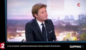 Olivier de Kersauson avoue à Laurent Delahousse que son JT ne l'intéresse pas