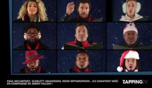 Jimmy Fallon, Scarlett Johansson, Matthew McConaughey dévoilent leur chanson de Noël