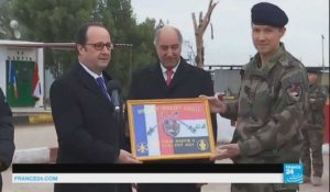 Hollande en Irak : 2017, "année de victoire contre le terrorisme"