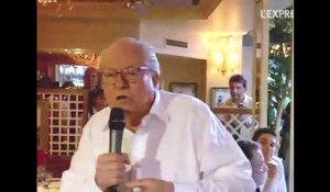 Jean-Marie Le Pen commente l'affaire DSK