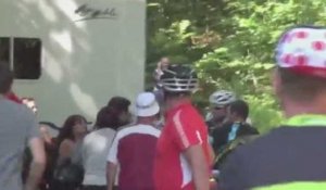 Tour de France : une violente bagarre a éclaté entre la Team Sky et des supporters lors de l'étape Annecy - Annecy-Semnoz