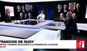 François de Rugy: «Il ya une palette de nuances au seins des électeurs de gauche»