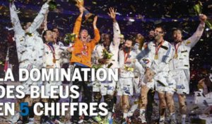 La domination de l'équipe de France de handball en 5 chiffres 