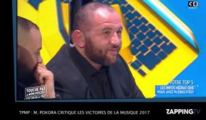 TPMP : M. Pokora pousse un coup de gueule contre les Victoires de la Musique 2017