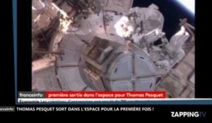 Thomas Pesquet : l'astronaute est sorti pour la première fois dans l'espace ! (vidéo)