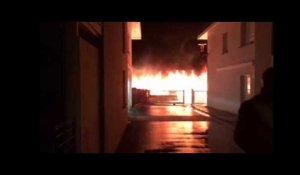 17 voitures en feu à saint-Sébastien