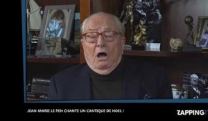 FN : Jean-Marie Le Pen chante des cantiques pour Noël, l'hilarante vidéo