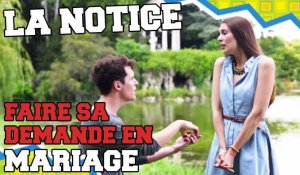 LA NOTICE - FAIRE SA DEMANDE EN MARIAGE