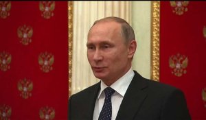 France/Russie : Poutine loue les qualités de François Fillon