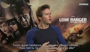 Armie Hammer: "Sur le tournage, j'ai eu l'impression d'entrer dans la cafétéria la plus cool du monde"