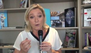 FN: "Nous ne sommes pas à la droite de la droite", selon Marine Le Pen