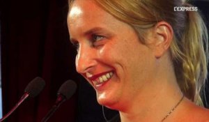 Julie Bonnie, lauréate du prix du roman Fnac 2013 - remise des prix