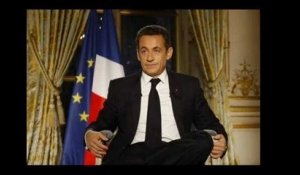 Le message radio de Nicolas Sarkozy