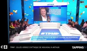 TPMP : Gilles Verdez s'attaque de nouveau à Arthur (Vidéo)