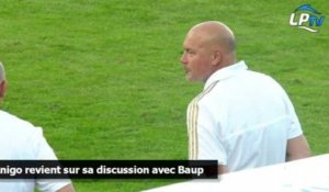 Anigo revient sur sa discussion avec Baup