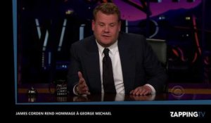 Late Late Show : L'hommage émouvant de James Corden à George Michael (Vidéo)
