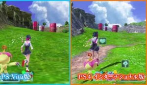 Digimon World : Next Order - Comparaison PS4 - PS Vita