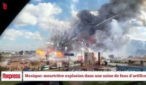 Mexique: meurtrière explosion dans une usine de feux d'artifice