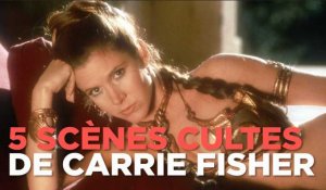 5 scènes cultes de Carrie Fisher