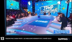 TPMP - Nabilla, Les nouilles de Matthieu Delormeau, la gifle de Gilles Verdez : revivez les meilleurs moments de l'année 2016 !